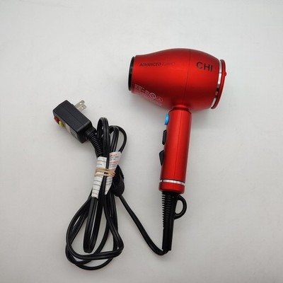 CHI 1875 Series Advanced Ionic Ceramic Hair Dryer Red CA2312