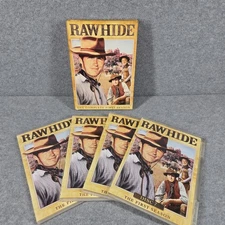 Rawhide The Complete First Season 4 DVD Clint Eastwood B&W 1958 CBS