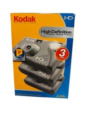 Vintage Kodak High Definition 3-Pack Disposable Cameras 81 Exposures Sealed NOS