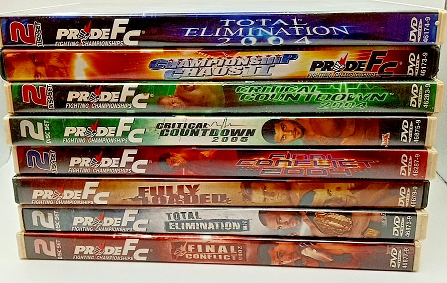 PRIDE DVD 47枚 Pride Fc Dvd for sale - eBay