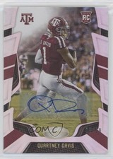 2020 Chronicles Draft Picks Mirror Signatures 2/99 Quartney Davis #17 Auto y4s