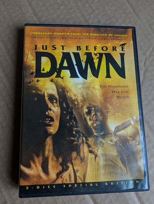 Just Before Dawn DVD (Special 2-Disk Edition, 2005) No Slipcover Used
