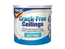 Polycell Crack-Free Ceilings Smooth Matt 2.5 Litre PLCCFCSM25L