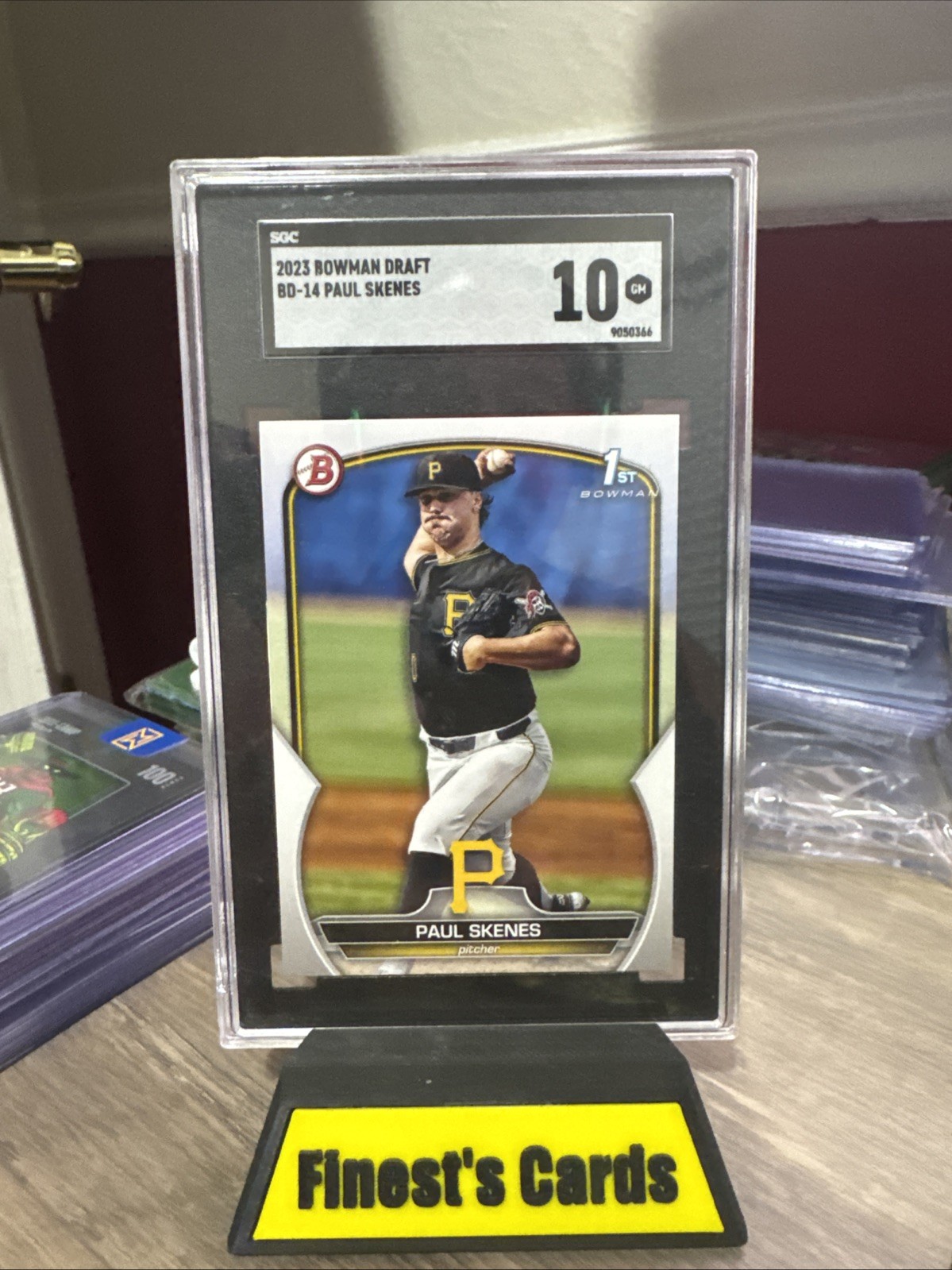 2023 Bowman Draft Paul Skenes #BD14 PSA 10