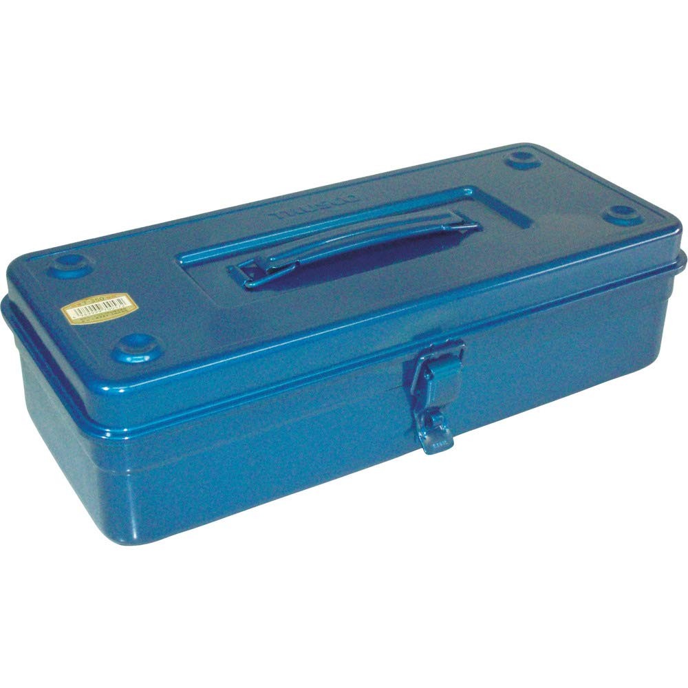 TRUSCO T-350 Trunk Tool Box, 14.8 x 64.2 x 4.0 inches (373 x 163 x 102 cm), Blue