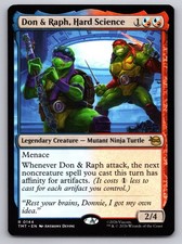 MTG Don & Raph Hard Science Normal R Teenage Mutant Ninja Turtles TMT 144 NM Mag
