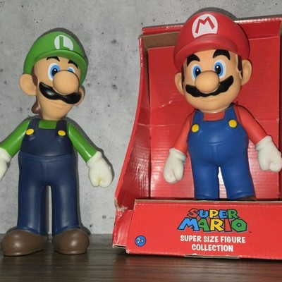 Super Mario - Mario and Luigi 9 inch Super Size Figures Collection Nintendo