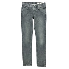 All Saints Cigarette Skinny Jeans Washed Black   Size 28