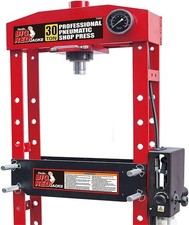 New 30 Ton H-frame Hydraulic Shop Press With Floor Press Plates For Garage Shop