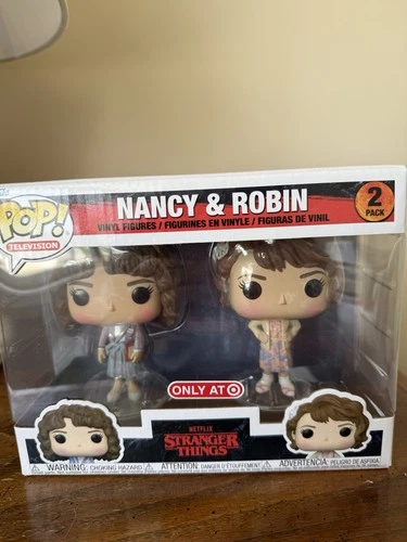 Funko Pop! Vinyl Stranger Things Nancy & Robin 2 Pack Target Exclusive Figures