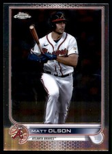 Matt Olson 2022 Topps Chrome Update #USC72 Braves MLB READ FREE SHIPPING