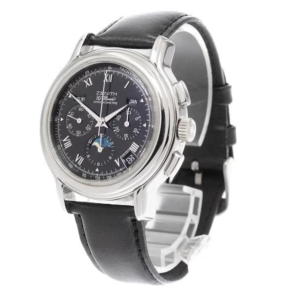 Zenith — Zenith Chronomaster 01.0240.410 39mm SS Black Dial Automatic Watch #C3449