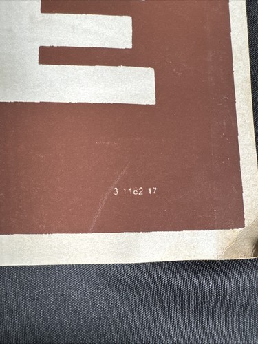 ✨Vintage Werbung Strand Buff Bräunung Öl Papier Schild 23,75”x10”✨ - Bild 6 von 8