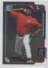 2015 Bowman Chrome Prospects Victor Alcantara #BCP128 0a3