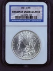 1883 O US Morgan Silver Dollar $1 - NGC Brilliant Uncirculated
