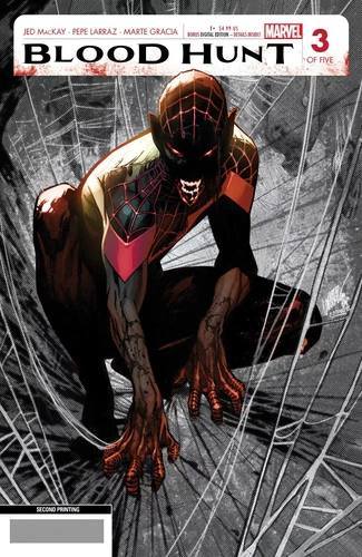 BLOOD HUNT #3 2ND PTG PEPE LARRAZ