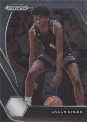 2021-22 Panini Prizm Draft Picks Blue Prizm /199 Jalen Green #4