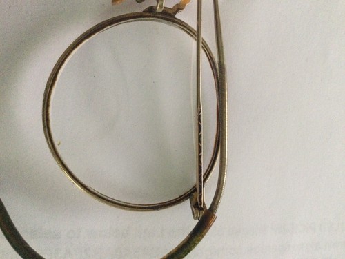 Bausch &Lomb - 12KT Frames -1930's?- Fulview bifocal Eyeglasses in B&L case. - Picture 9 of 11