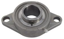 1-3/4" Stainless Steel Two Bolt Flange Bearing SSUCFL209-28, SUCSFL209-28 SpinCo