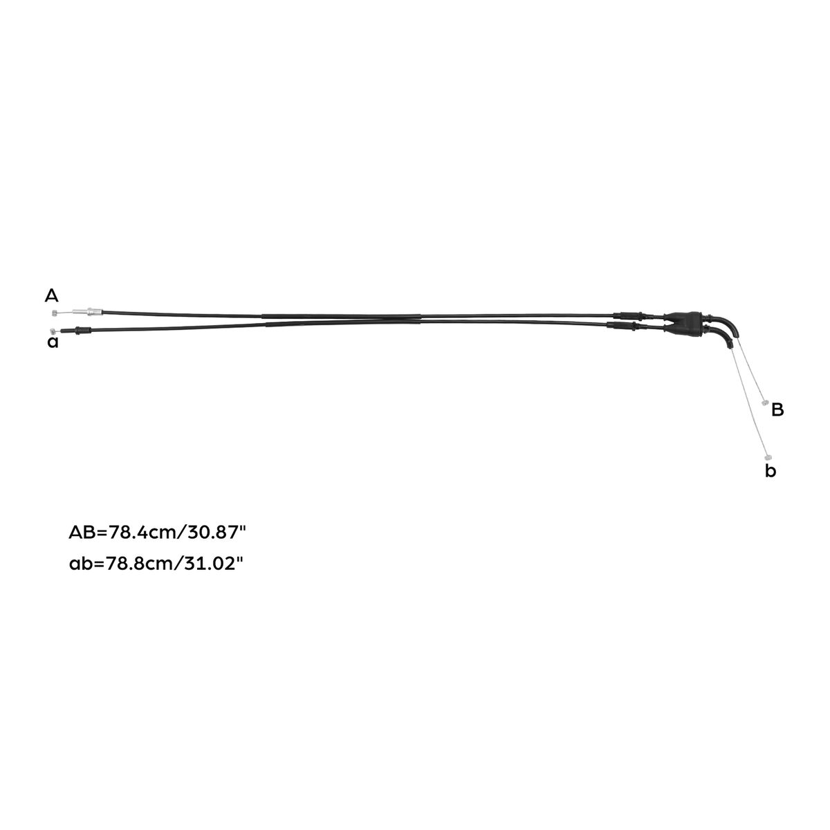 Motorcycle Throttle Cable Fit For Kawasaki Ninja ZX6R ZX 6R Motorcycle Throttle Cable Fit For Kawasaki Ninja ZX6R ZX 6R