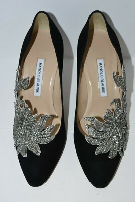 swan pump manolo blahnik