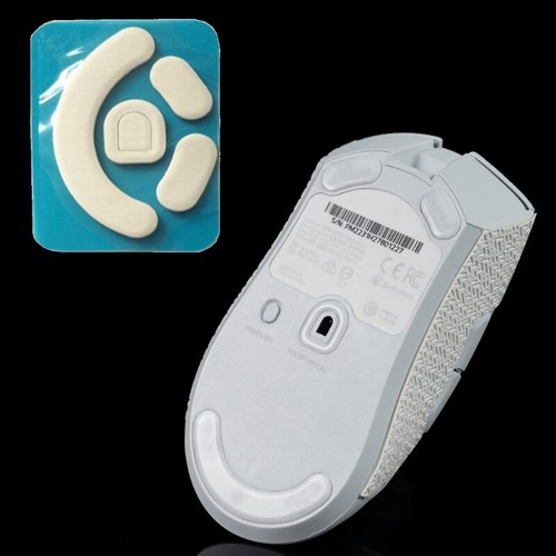 2 Sets Mouse Skates Mouse Feet Curved Edge for DeathAdder V3 Pro Mice Pad - Afbeelding 2 van 8