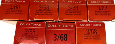 Wella Color Touch Intensiv-Tönung VIBRANT REDS 3/68 dunkelbraun violett 7 X 60ml