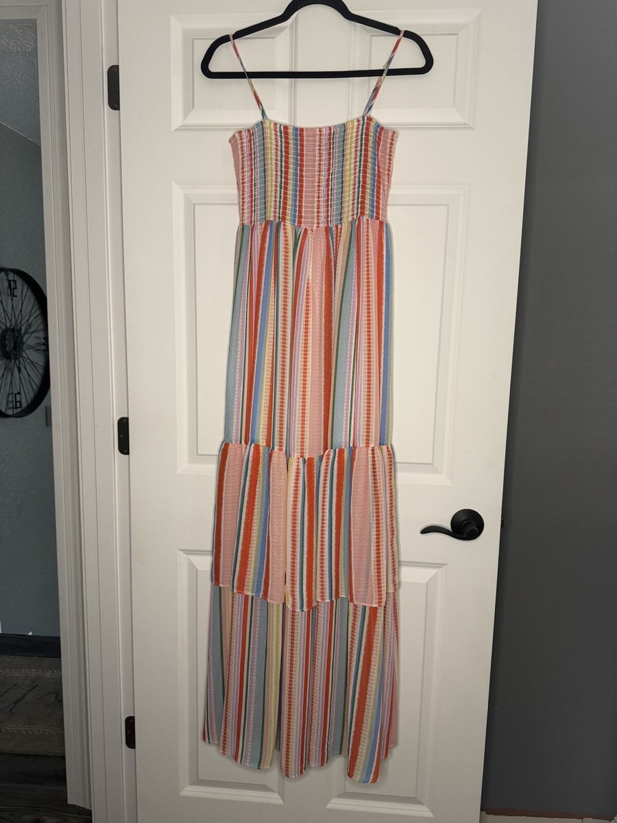casual long summer dresses with sleeves Women's Bohemian Beach Long Dress Spring Summer Casual V-Neck