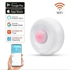 WiFi Smart PIR 360 Motion Sensor Alarm Detector for Car Home Office Phone App