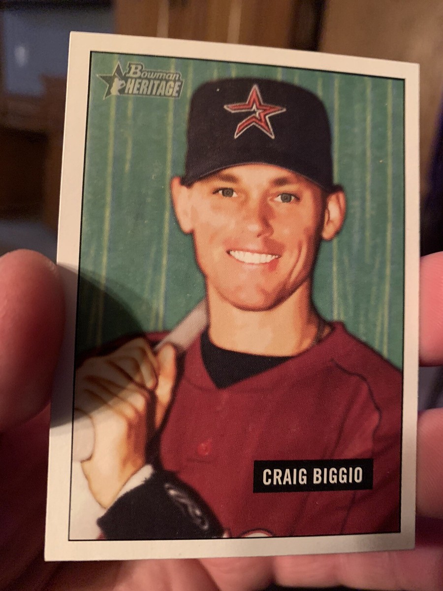 2000-05 Craig Biggio (4) Card Lot, UD Hologrfx,Bowman 2000-05 Craig Biggio (4) Card Lot, UD Hologrfx,Bowman