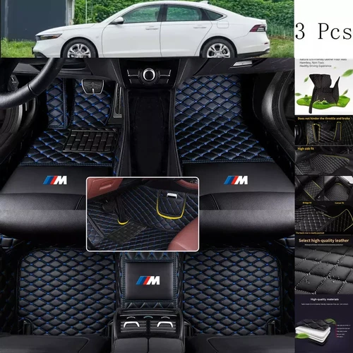 Fit for BMW All Models Car Floor Mats Waterproof Carpets All-weather Custom Mats - Imagen 28 de 47