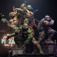 Ninja Turtles, 28 CM Model Kit Unpainted 3d P...