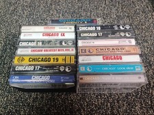 Lot Of 15 Chicago Cassette Tapes IX 16 17 Greatest Hits RARE Import Twenty 1 19