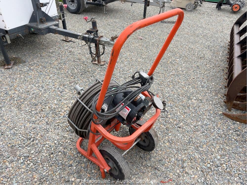 2014 General Pipe Cleaners Easy Rooter 100' Snake Pipe Drain Cleaner