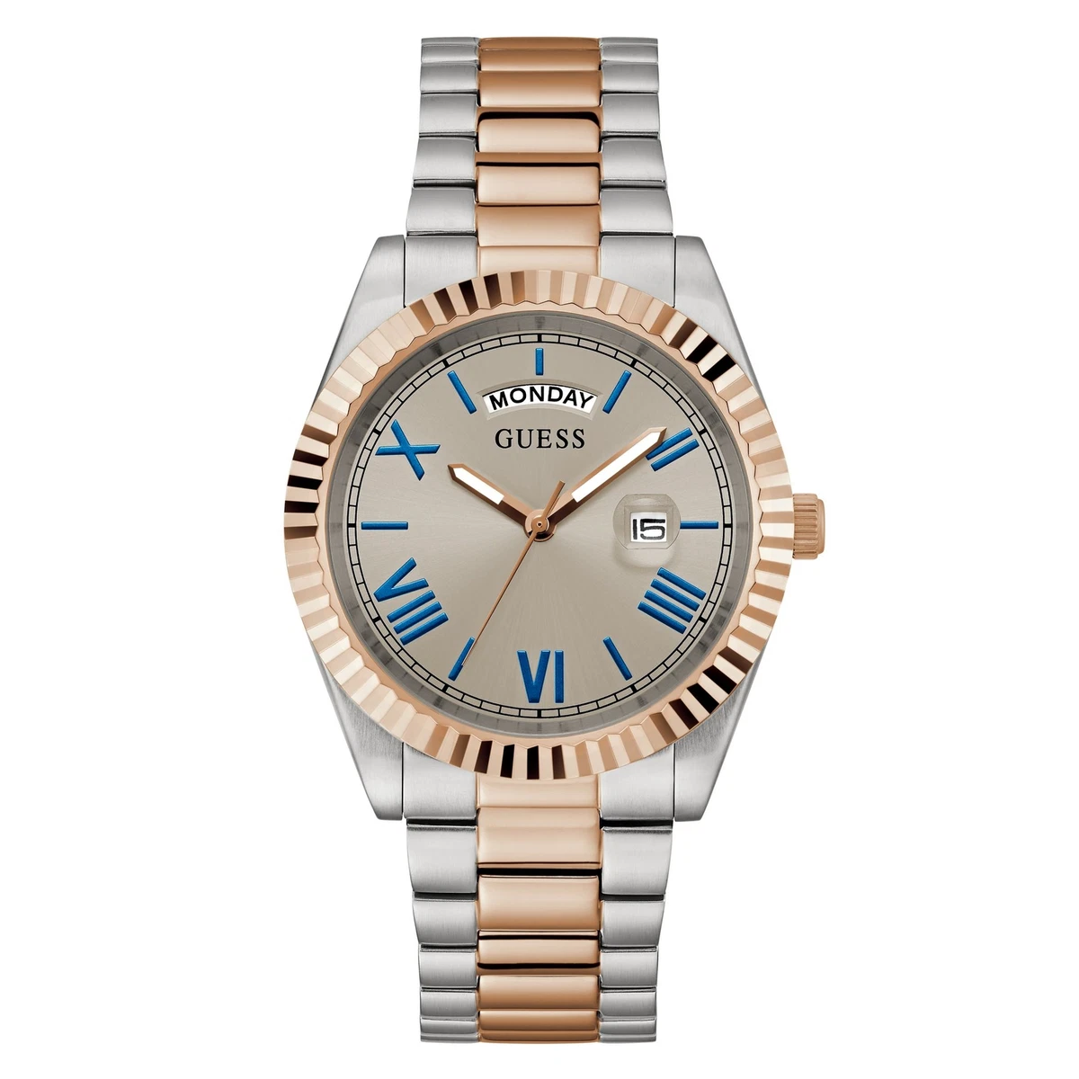 Orologio multifunzione in acciaio Uomo