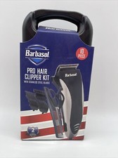 Barbasol CBH1-4002-SLV Pro Hair Clipper With Attachments