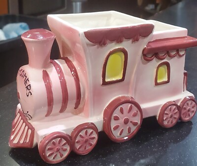 Vintage INARCO Train Planter Newcomer's Express Ceramic Baby Unisex Nursery