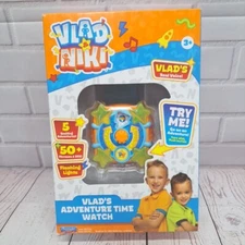 Youtube Vlad & Niki, Vlad's Adventure Time Watch, Lights and Sound, Real Voice