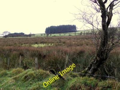 Foto 6x4 Trinamadan Townland Plumb Brücke mit Blick nach NNW von der Meenadoo Road c2013