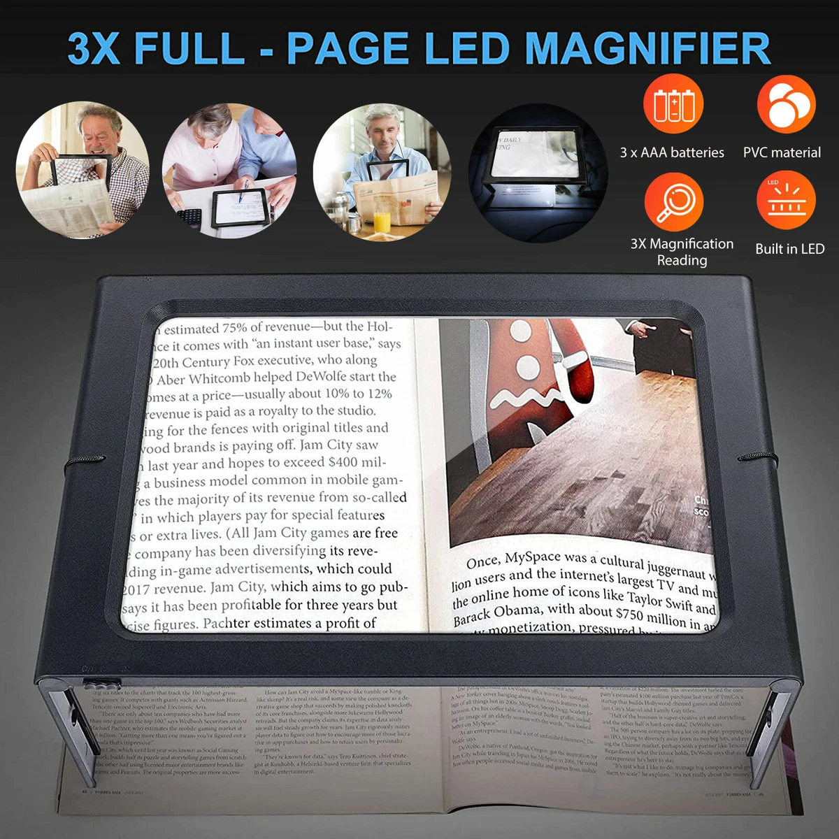 Book Magnifier - What's The Best Reading Magnifier for Those with AMD