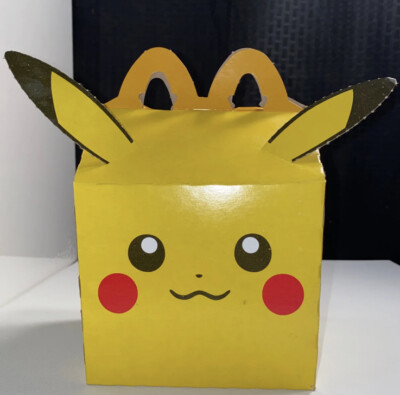 Happy Meal 25th Anniversary Pikachu Box Custom Build Pokémon 2021 Cute Limited