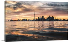ARTCANVAS Toronto Canada Skyline Canvas Art Print