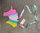 NEW Cat & Jack  Unicorn Poppet Handbag Push it Bubble Sensory Toy Crossbody Bag — photo 1