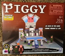 Piggy Buildable Lab Set With Exclusive DLC Code 316 Pieces New free shipping