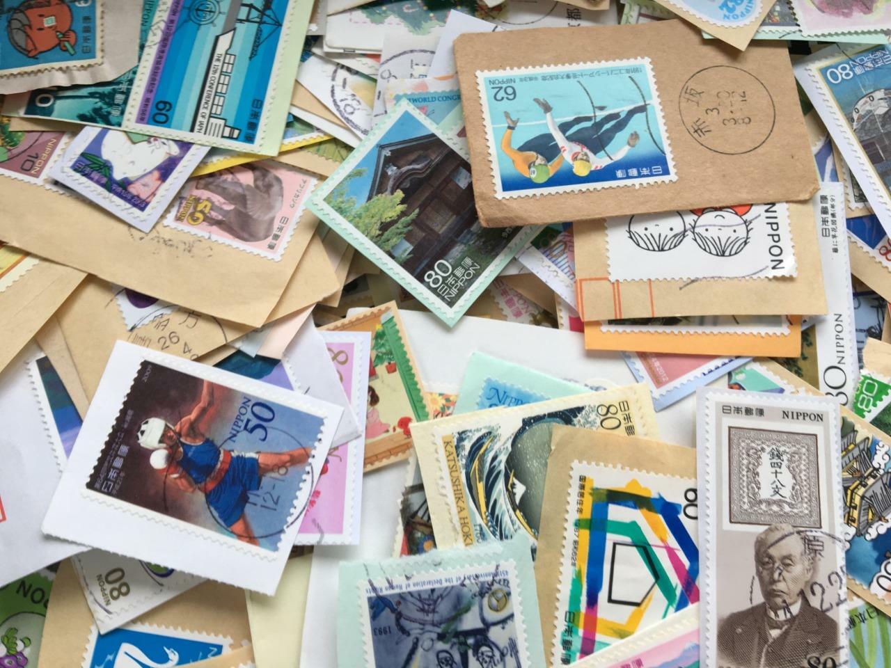 STAMP JAPAN 10kg Commemorative ON paper lot philatelic collection