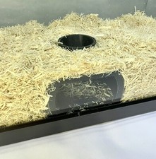 Gecko Snake Underground Cave Reptile Tank Decor Enrichment Accessories Supplies