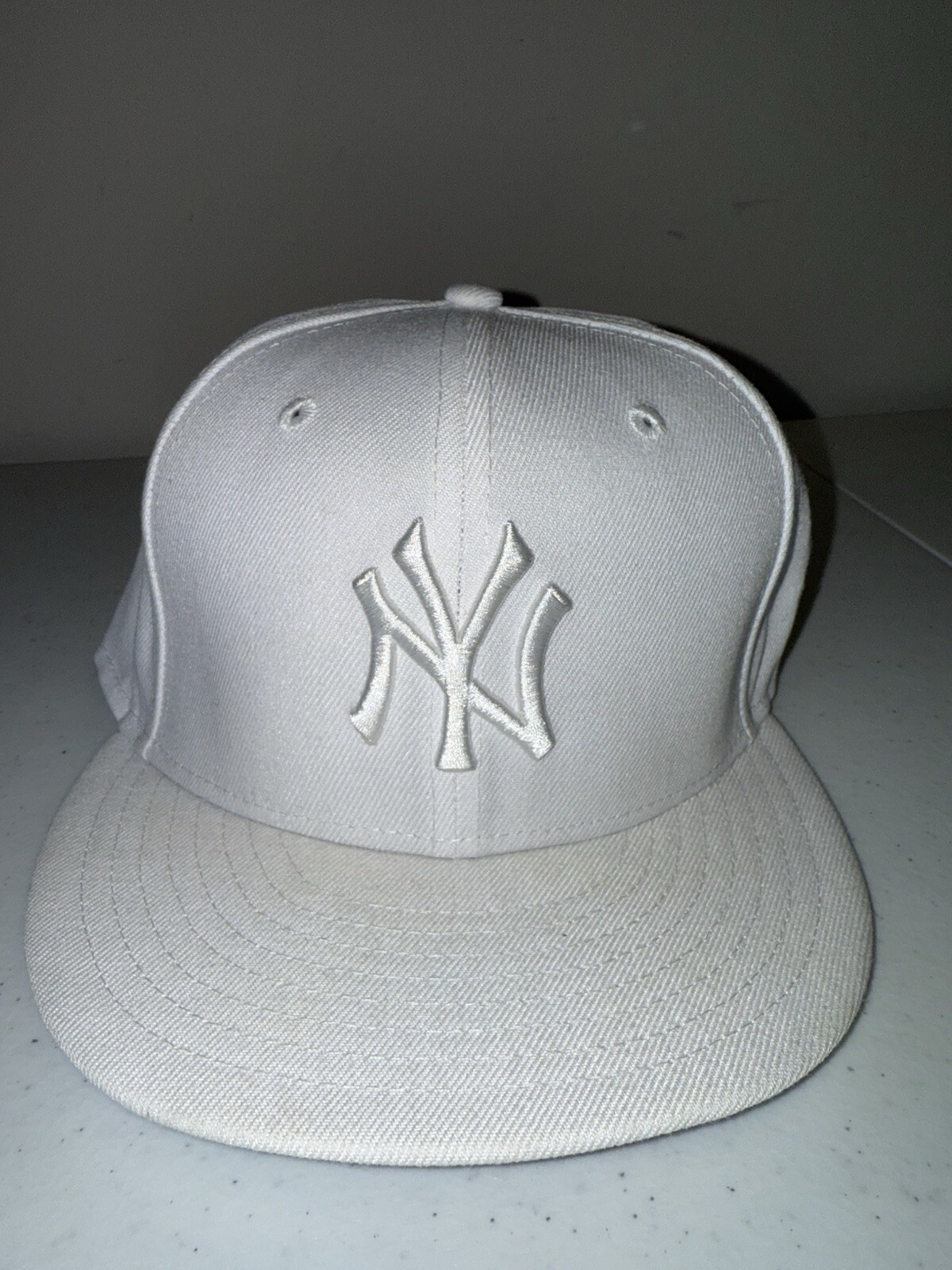 Vintage New York Yankees Baseball Hat Cap Mind state Size 8 New Era Fifty 9 59