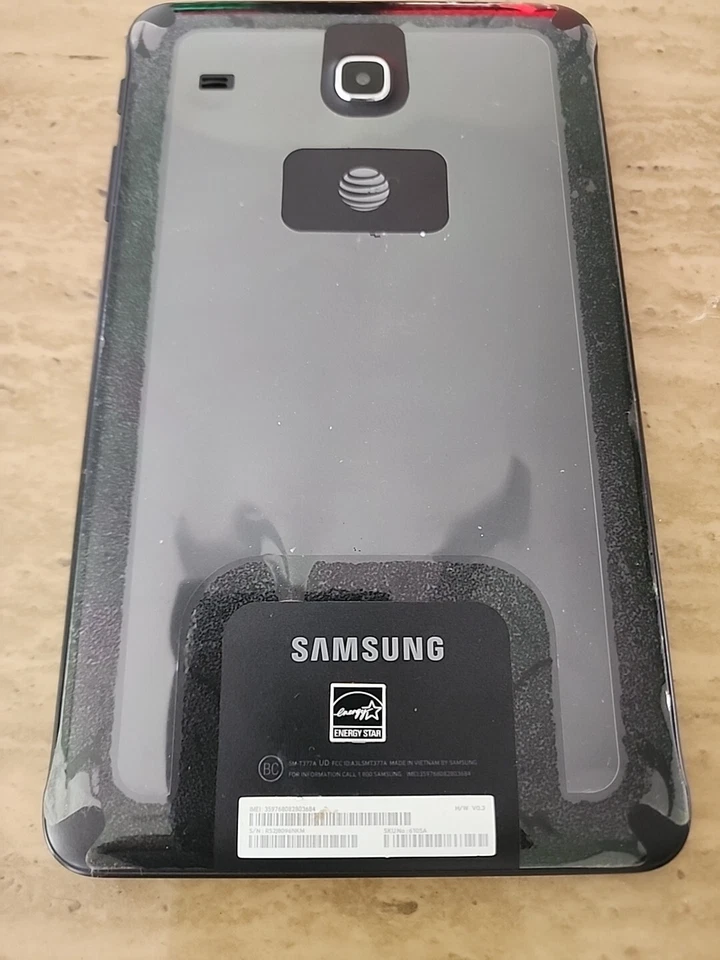 Samsung Galaxy Tab E SM-T561 8 GB, Wi-Fi + 4G, 9.6 in - Black - Image 2 of 2