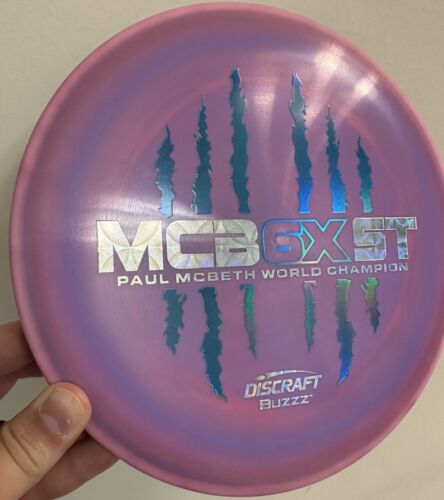Discraft 6X Claw ESP Buzzz McBeast Paul Mcbeth, 177g+ NEW - Picture 2 of 5