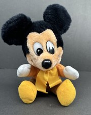 Disney Mickey's Christmas Carol Mickey Mouse Plush Stuffed Animal Vintage Toy 7"
